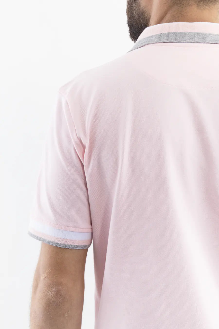 Polo Classic Fit Para Hombre Rosado 30720