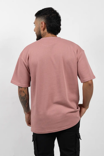 Oversize con Textura Rose 100708