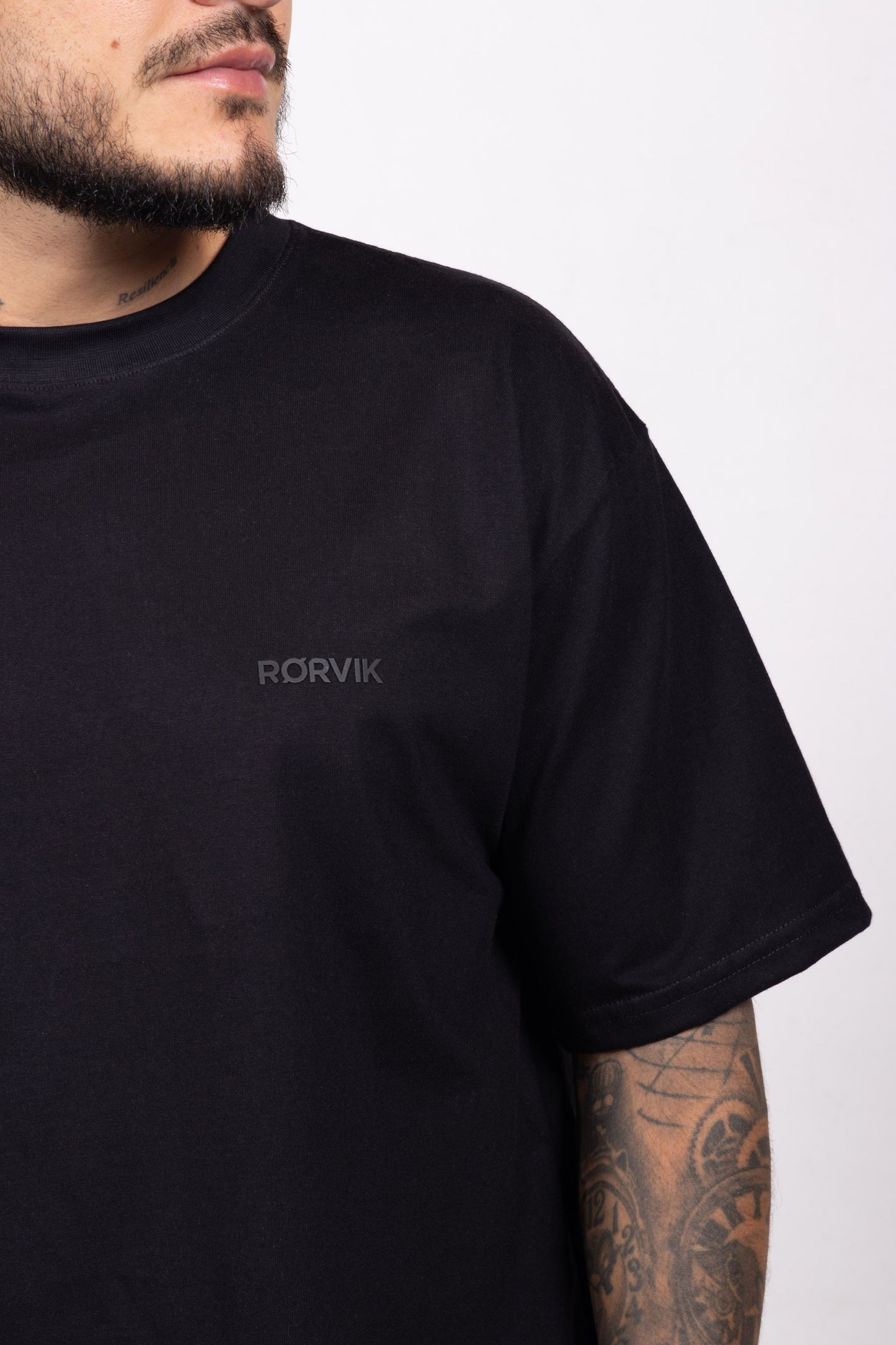 Oversize para hombre Negro 101102