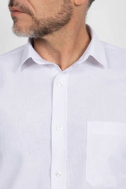Camisa Manga Larga para Hombre Blanco 11001