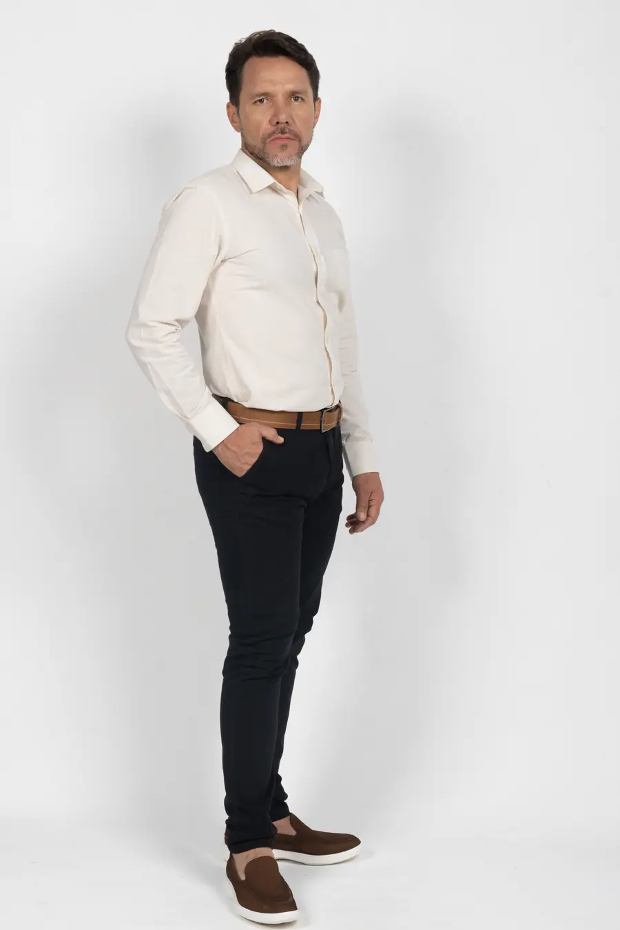 Camisa Manga Larga para Hombre Arena 11009