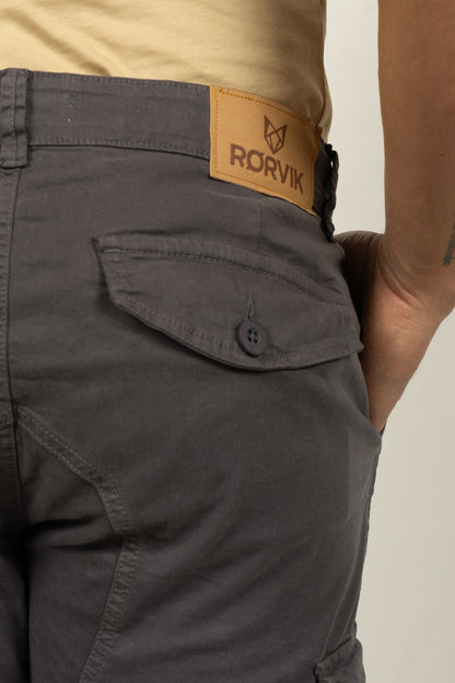 Pantalón Tipo Jogger para Hombre Gris Oscuro 120102