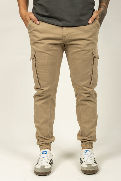 Pantalón Tipo Jogger para Hombre Caki 120103