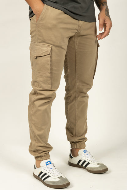 Pantalón Tipo Jogger para Hombre Caki 120103