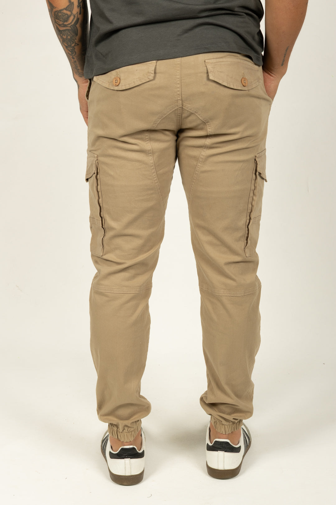 Pantalón Tipo Jogger para Hombre Caki 120103