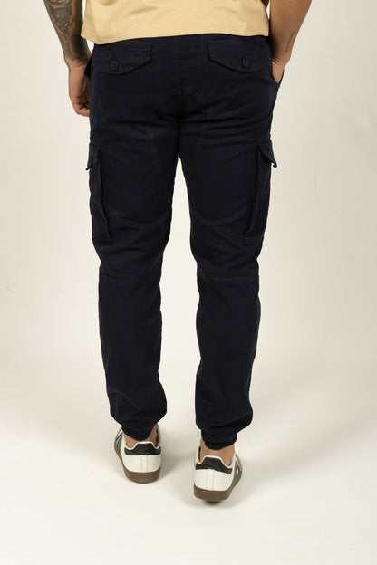 Pantalón Tipo Jogger para Hombre Azul oscuro 120105