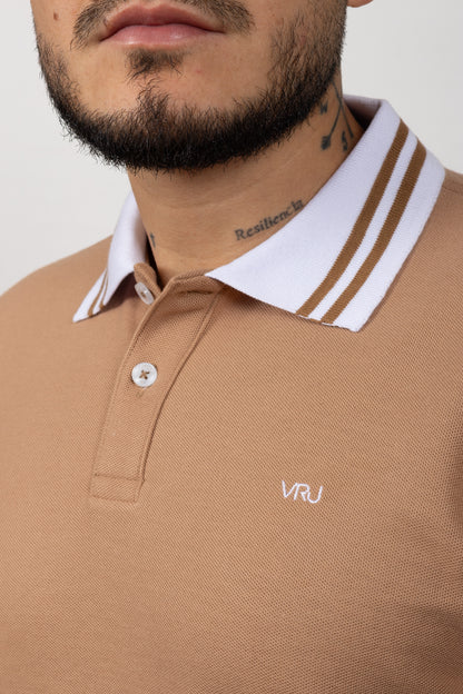 Camiseta Tipo Polo de Hombre