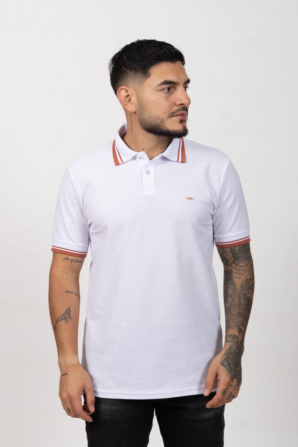 Camiseta Tipo Polo de Hombre
