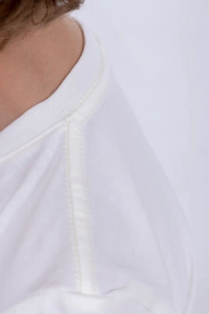 Camiseta Para Niño Cuello Redondo Beige 180106
