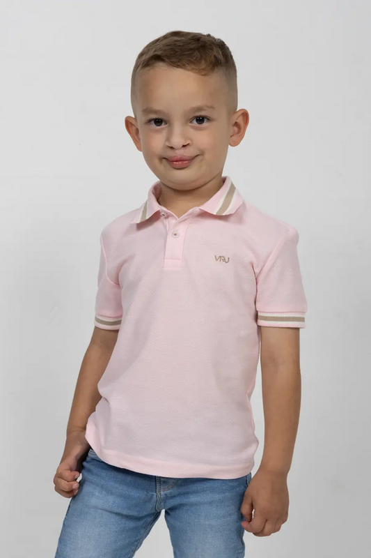 Polo Para Niño Rosado 200103