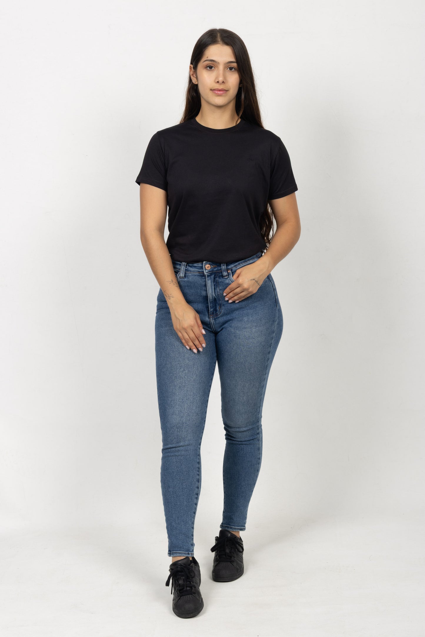 Camiseta para mujer Negro 230101
