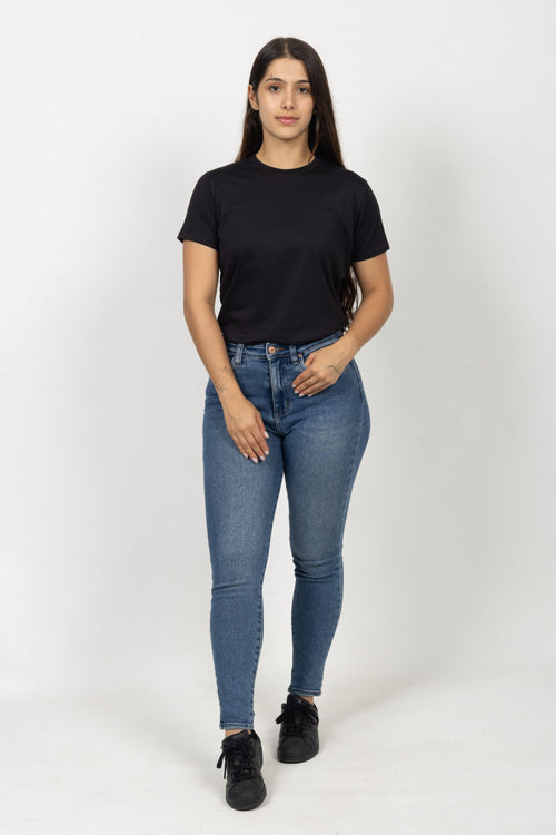 Camiseta para mujer Negro 230101