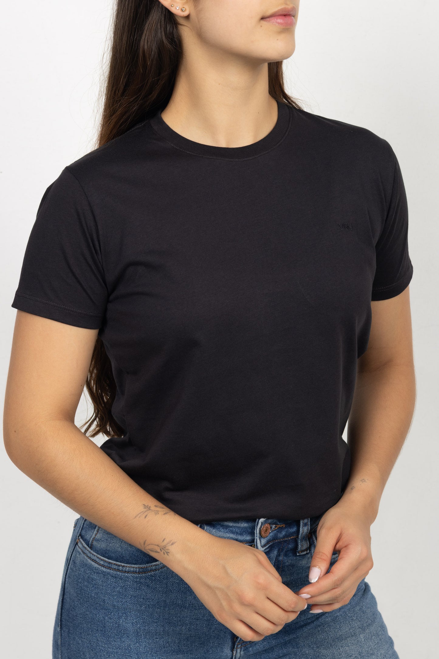 Camiseta para mujer Negro 230101