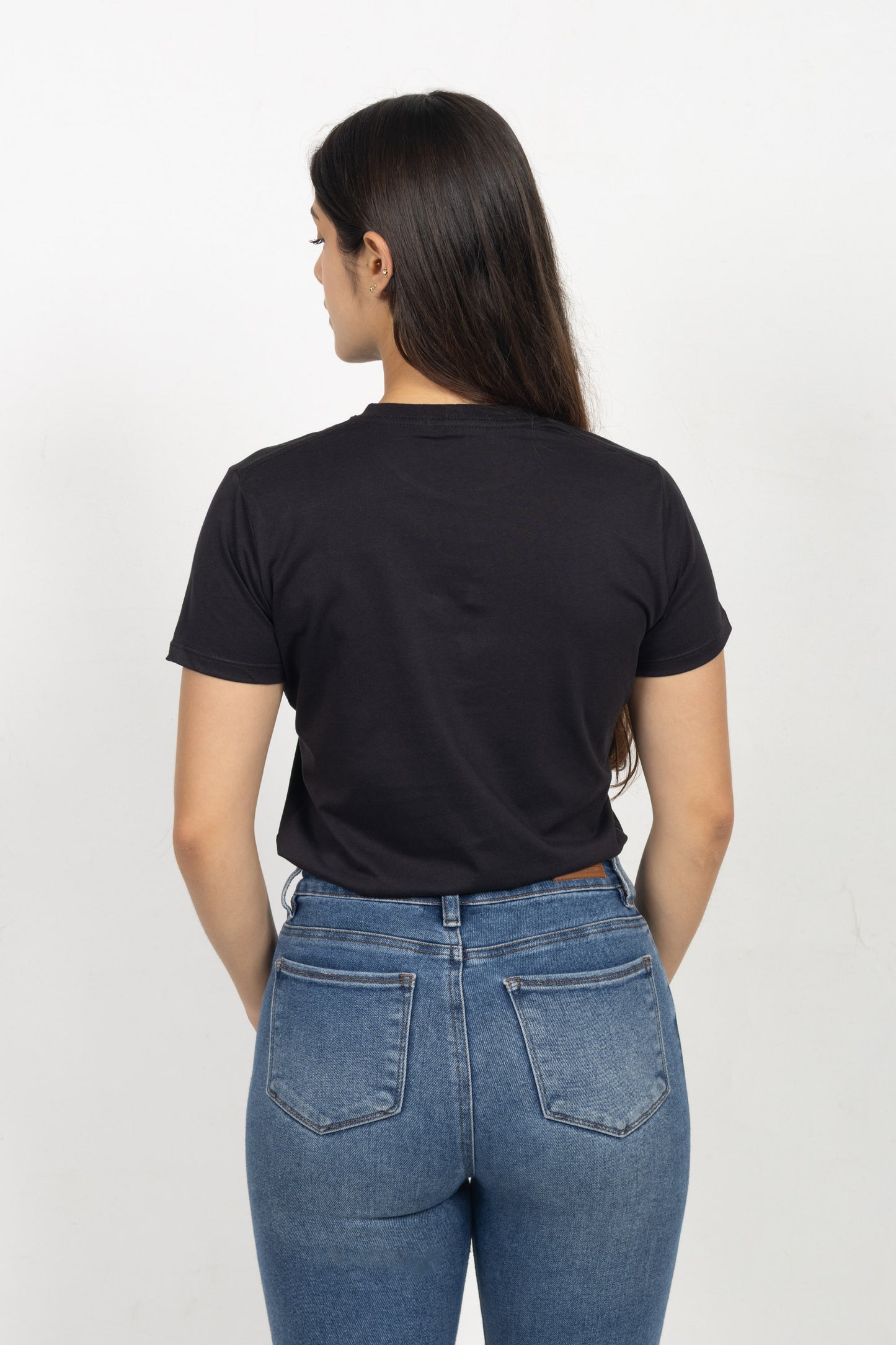 Camiseta para mujer Negro 230101