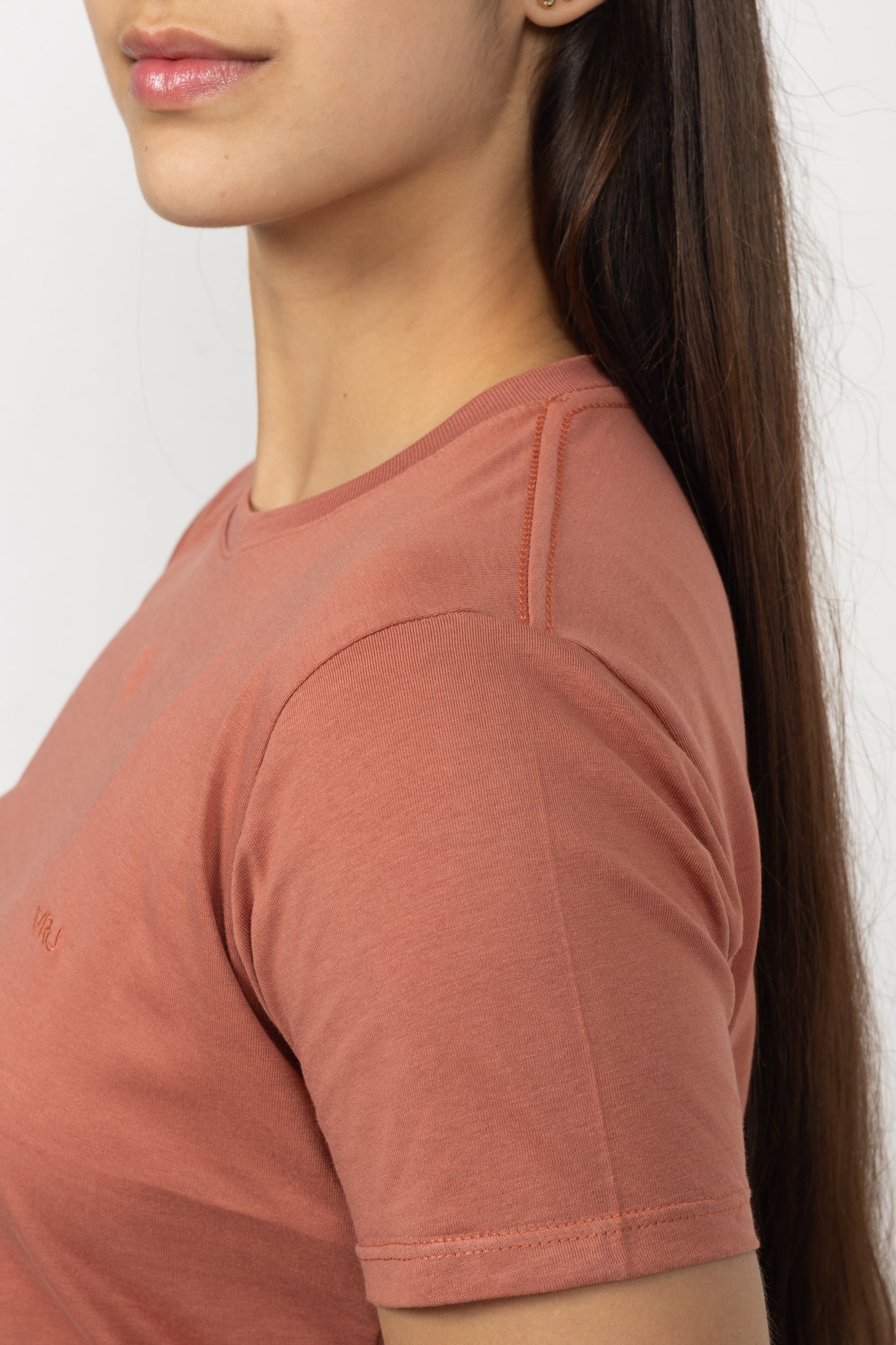 Camiseta para Mujer Marron Claro 230106