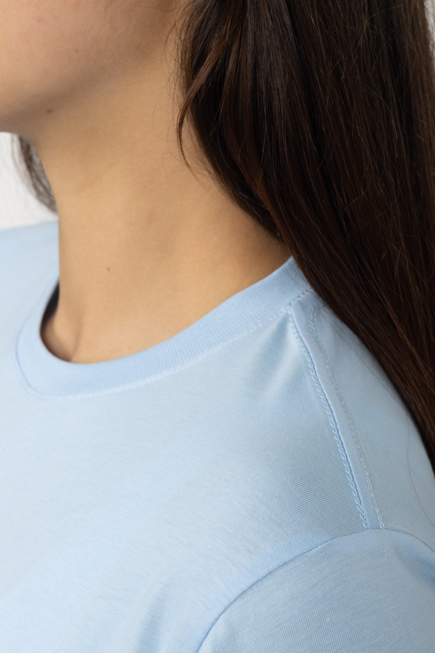 Camiseta para Mujer Azul Claro 230107