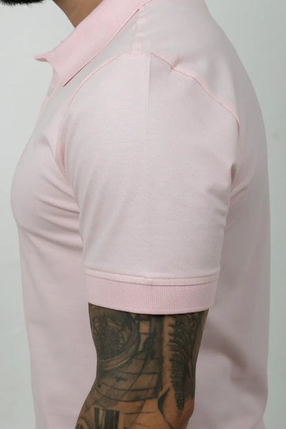 Polo Fondo Entero Color Rosado 30519