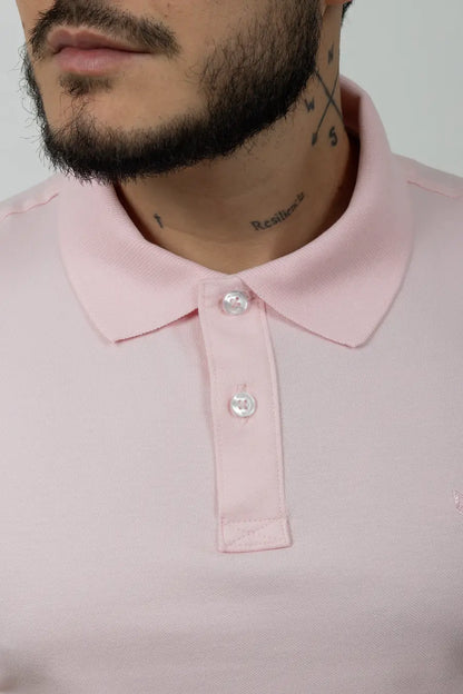 Polo Fondo Entero Color Rosado 30519