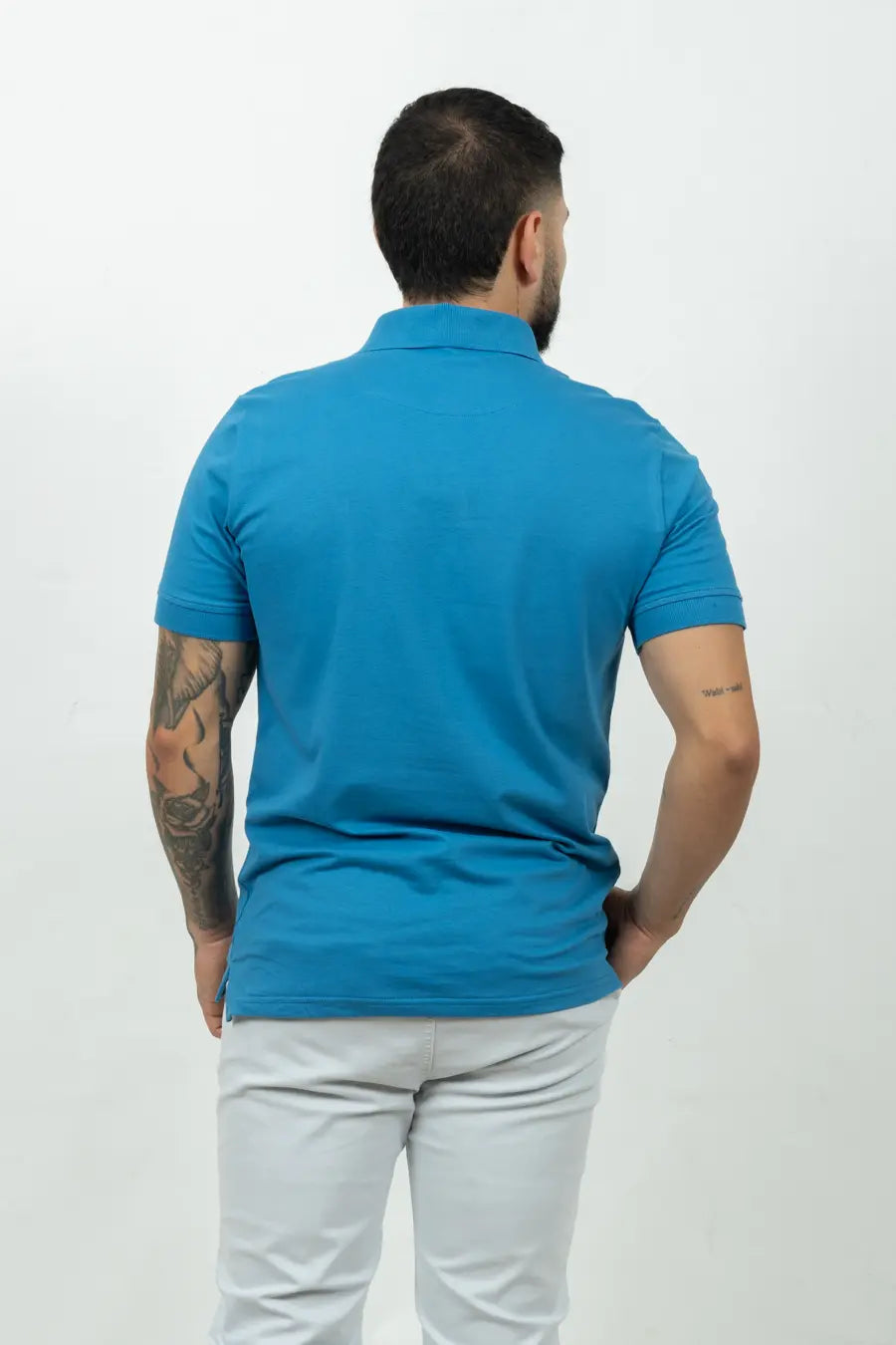 Polo Fondo Entero Color Azul Rey 30537