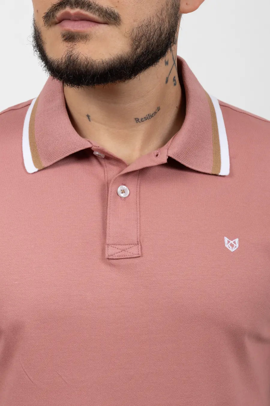 Polo Classic Fit Para Hombre Rose 31001