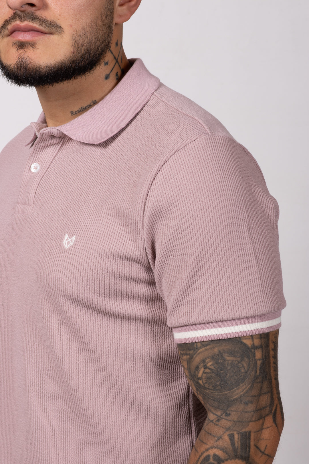 Polo Classic Fit Para Hombre Palo Rosa 31204