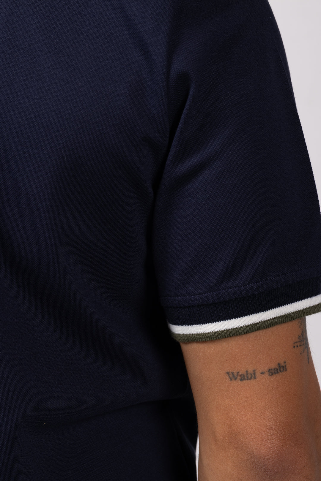 Polo Classic Fit Para Hombre Azul Oscuro 31212