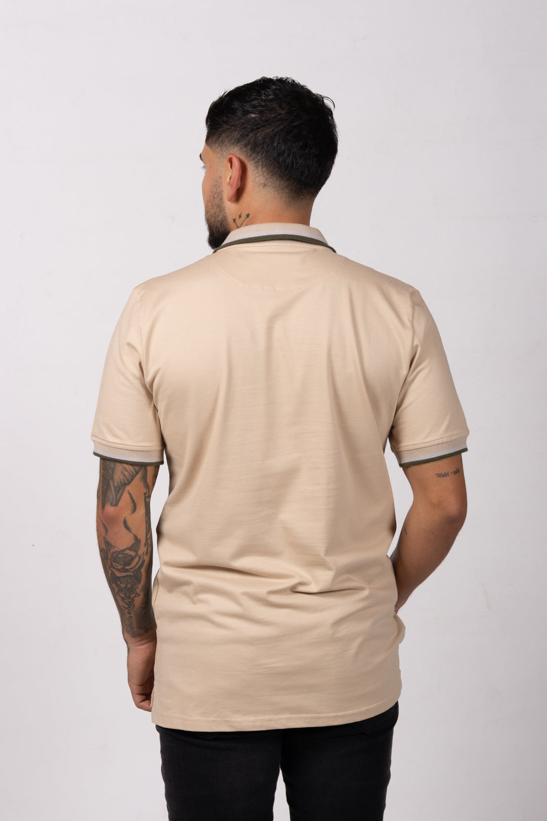Polo Classic Fit Para Hombre Arequipe Claro 31213