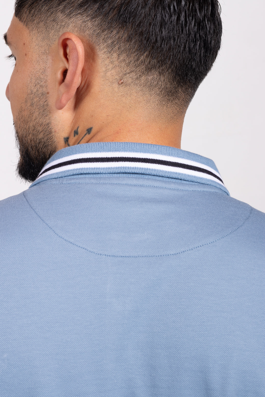 Polo Classic Fit Para Hombre Azul Jo 31302