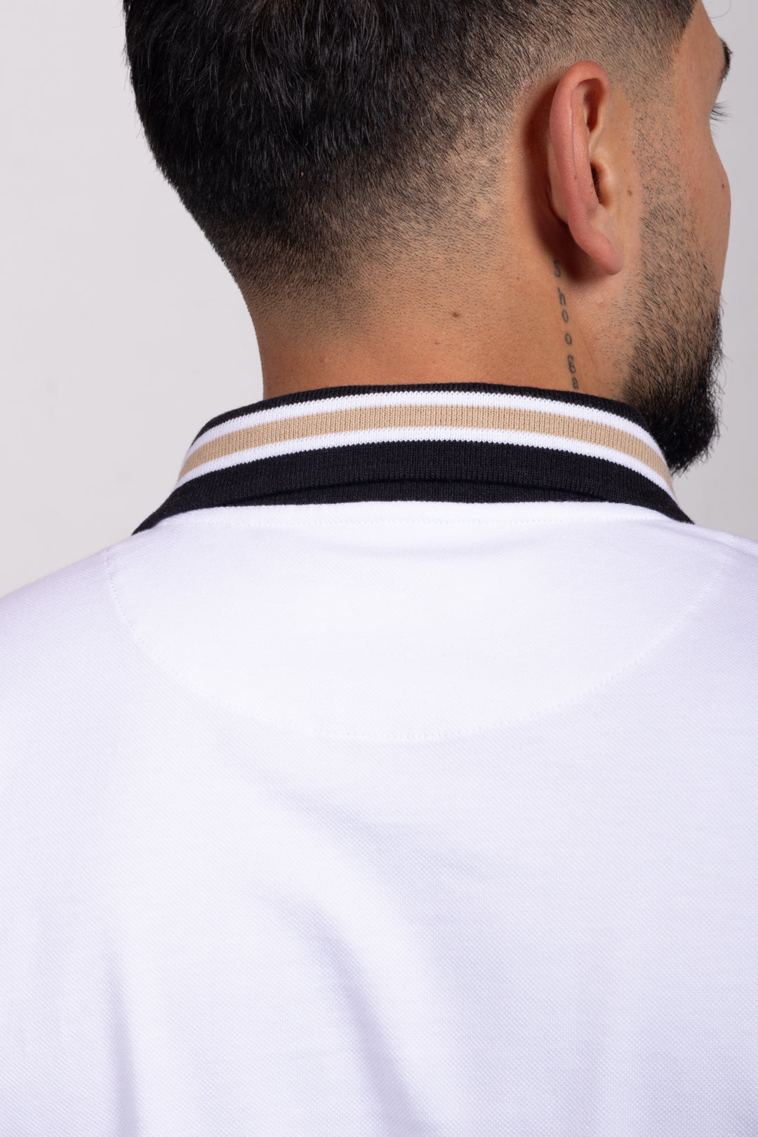 Polo Classic Fit Para Hombre Blanco 31304