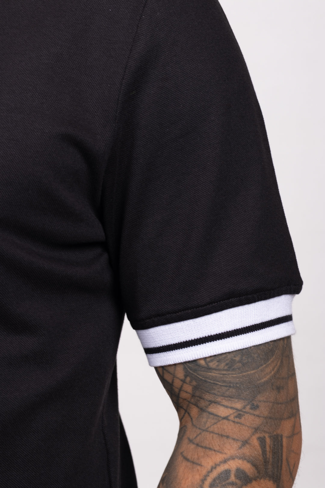 Polo Classic Fit Para Hombre Negro 31306