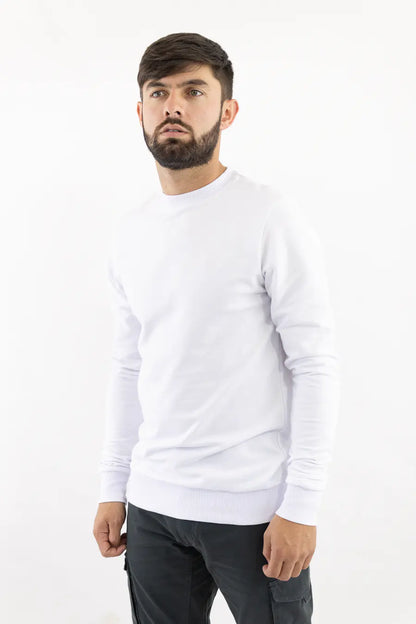 Buzo Cerrado para Hombre Blanco 70705