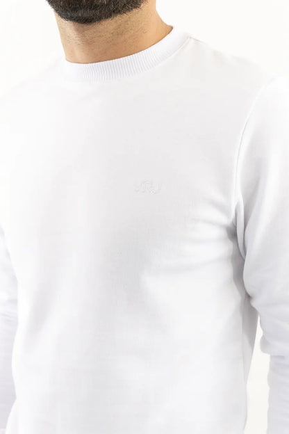 Buzo Cerrado para Hombre Blanco 70705