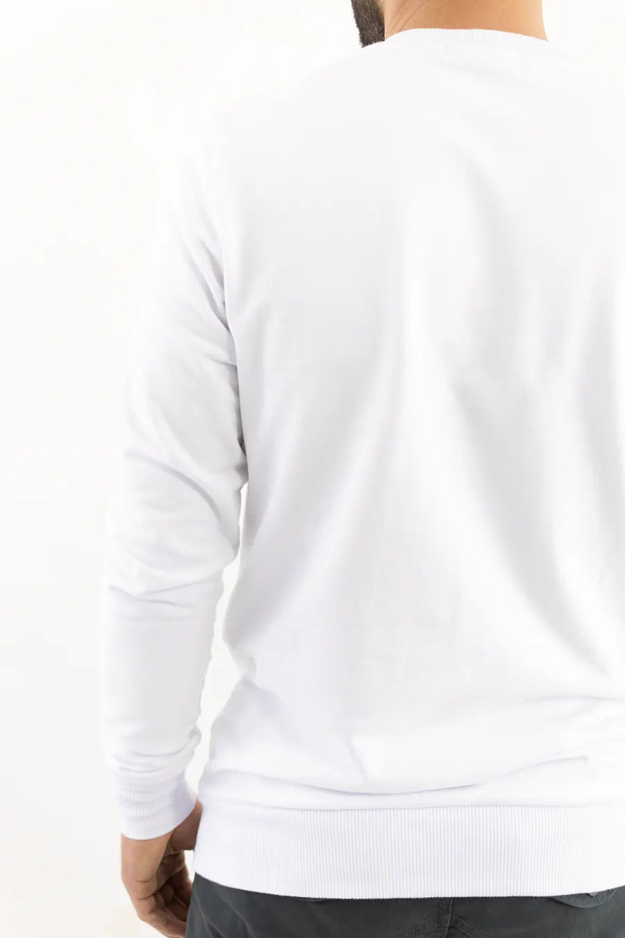 Buzo Cerrado para Hombre Blanco 70705