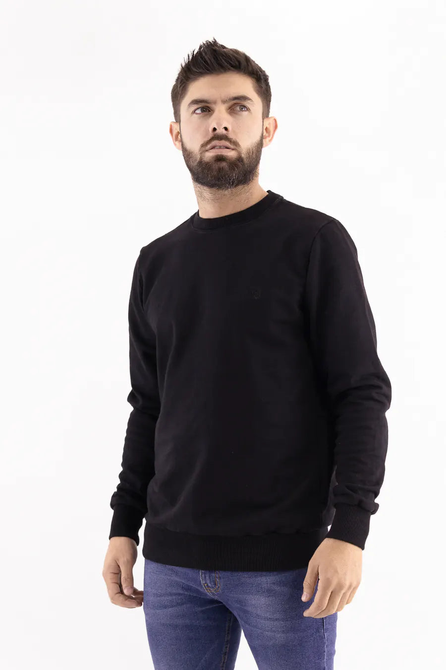 Buzo Cerrado para Hombre Negro 70907