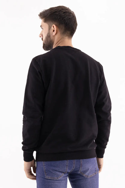 Buzo Cerrado para Hombre Negro 70907