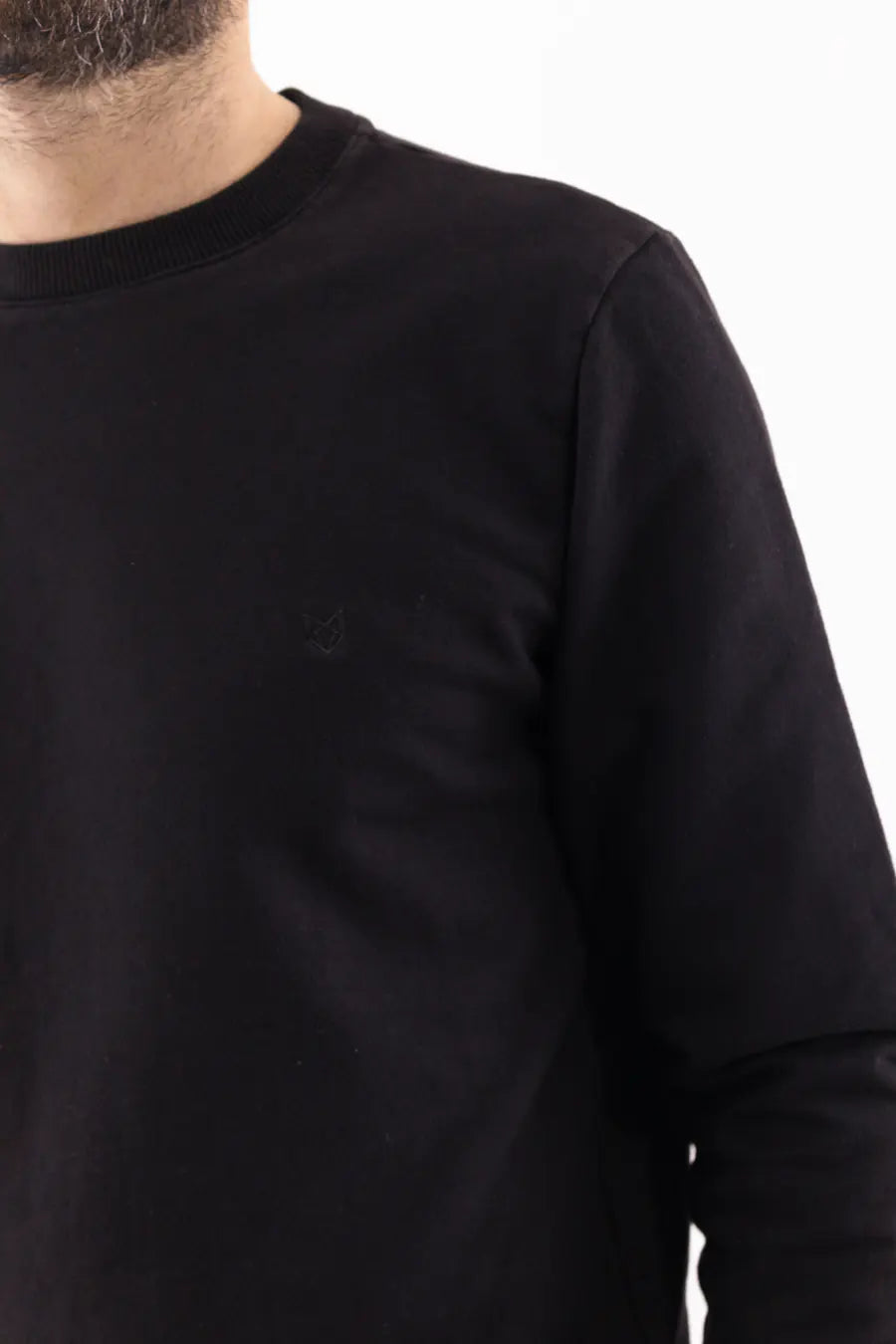 Buzo Cerrado para Hombre Negro 70907