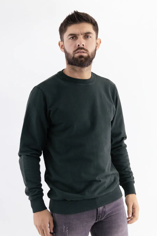 Buzo Cerrado para Hombre Verde Pino 70908