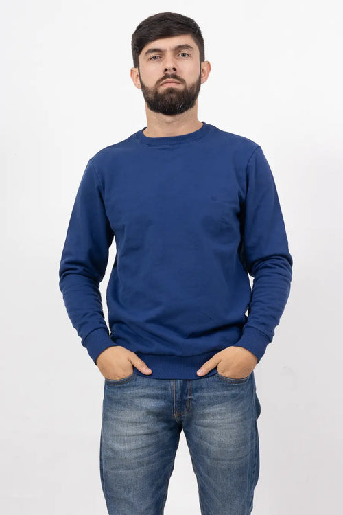 Buzo Cerrado para Hombre Azul Electrico 70909
