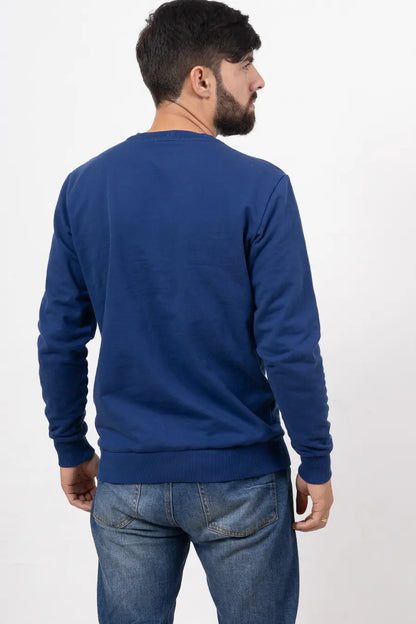 Buzo Cerrado para Hombre Azul Electrico 70909
