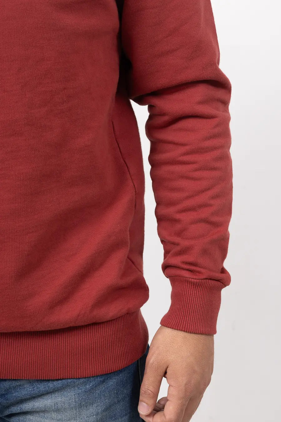 Buzo Cerrado para Hombre Rojo 70910