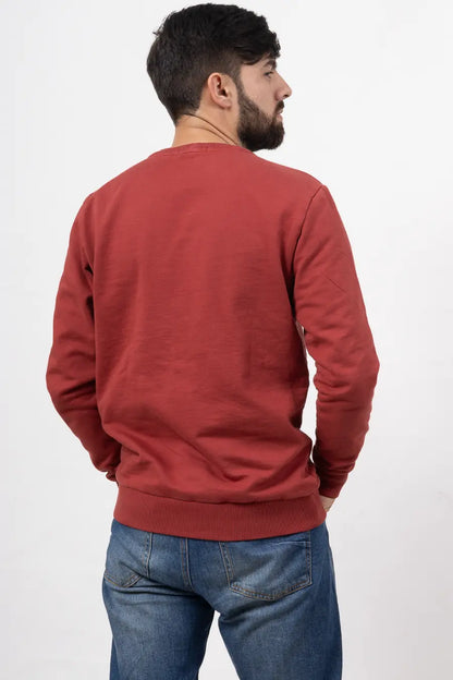 Buzo Cerrado para Hombre Rojo 70910